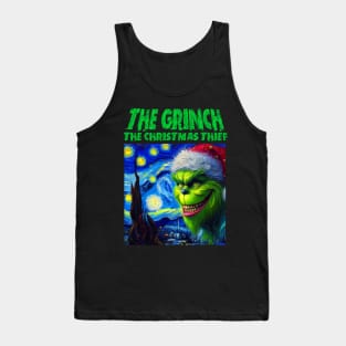 Grinch stolen starry night Tank Top